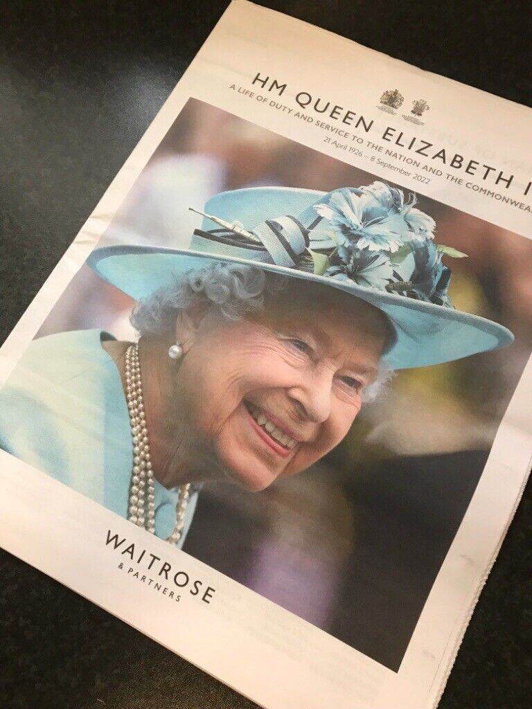 Queen Elizabeth 11 Commemorative Issue Waitrose