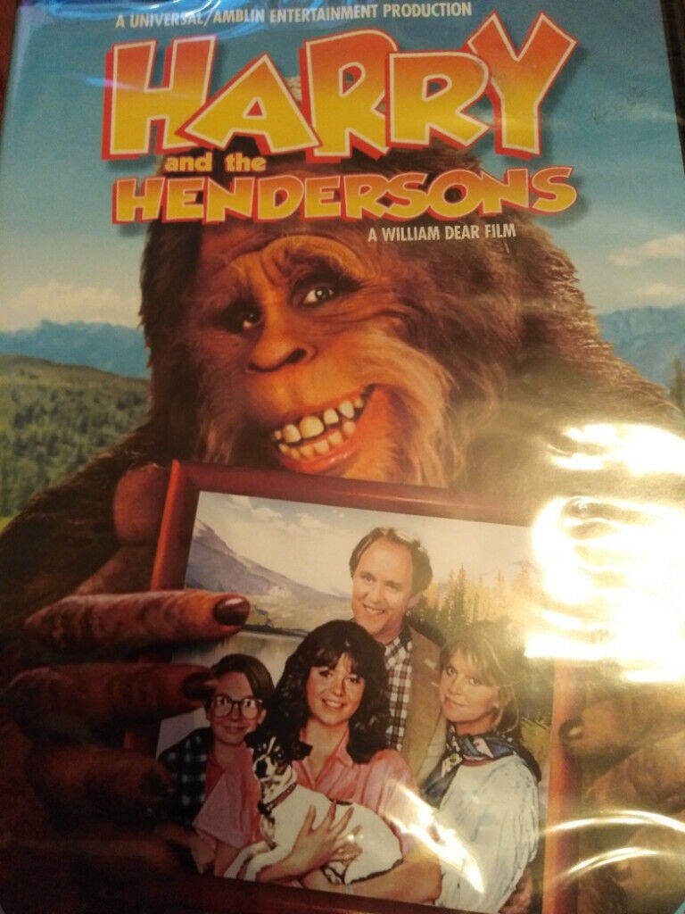 ,brand new , sealed dvd harry and the hendersons, 