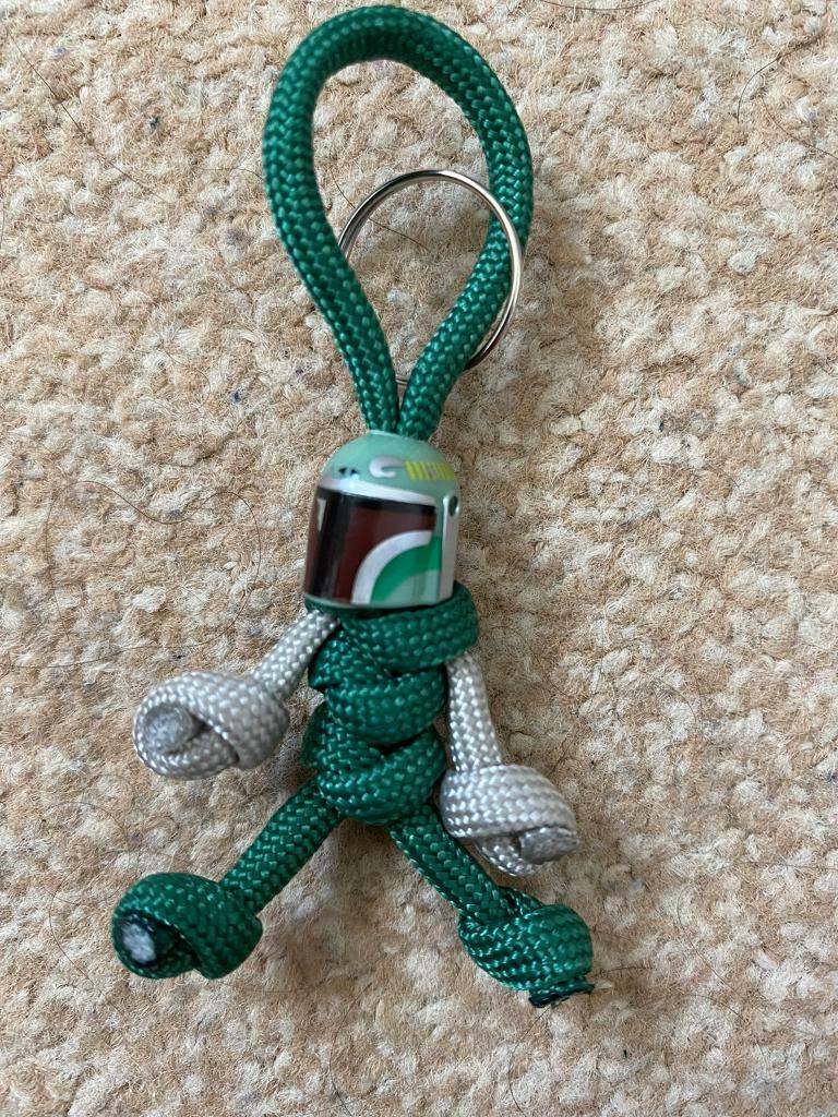 Star Wars Boba Fett Paracord Figure Keyring