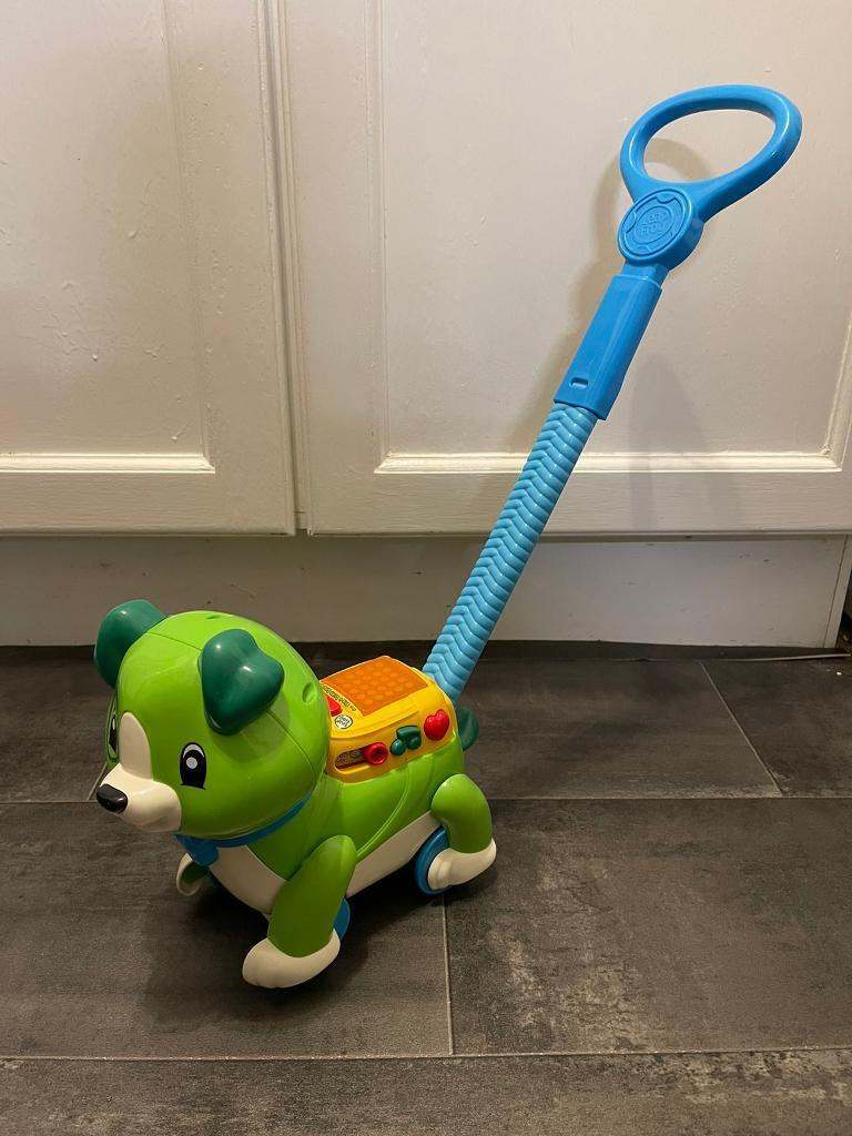 Leap Frog Scout push along dog