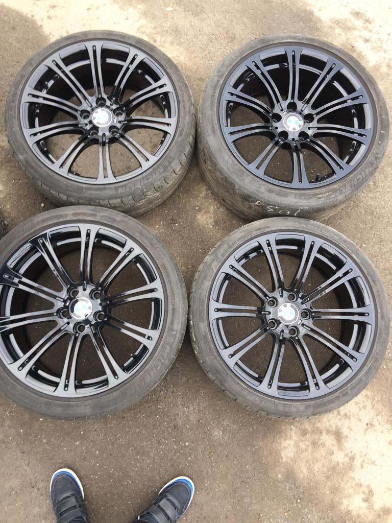 BMW E90 E92 E93 M3 19” Alloy Wheels in Gloss Black