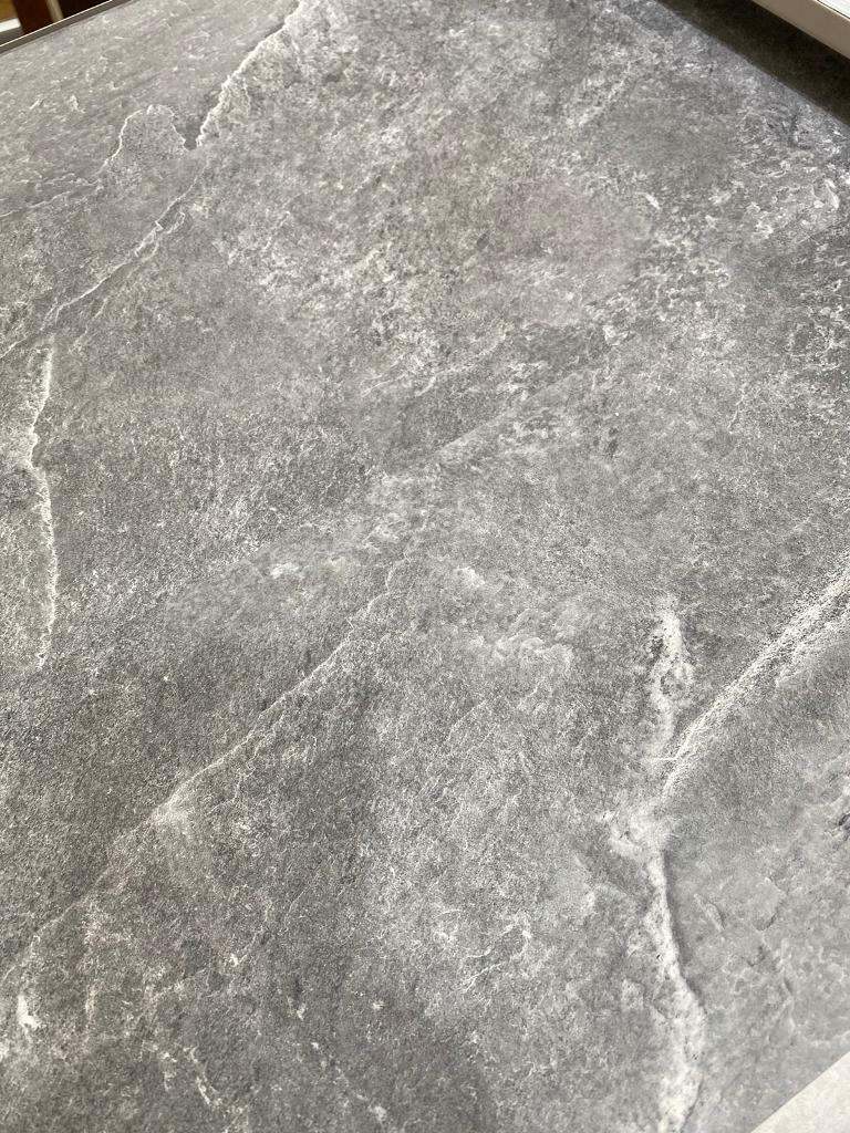 Brand new dark grey uniclic vinyl click flooring tile