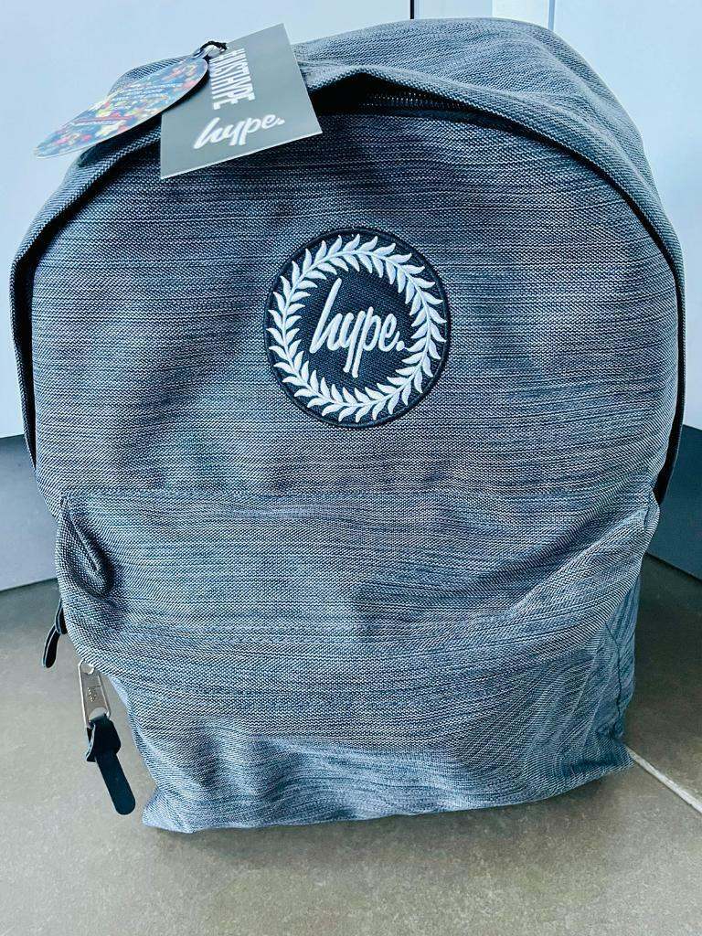 Brand New Hype Grey Rucksack Backpack Bag