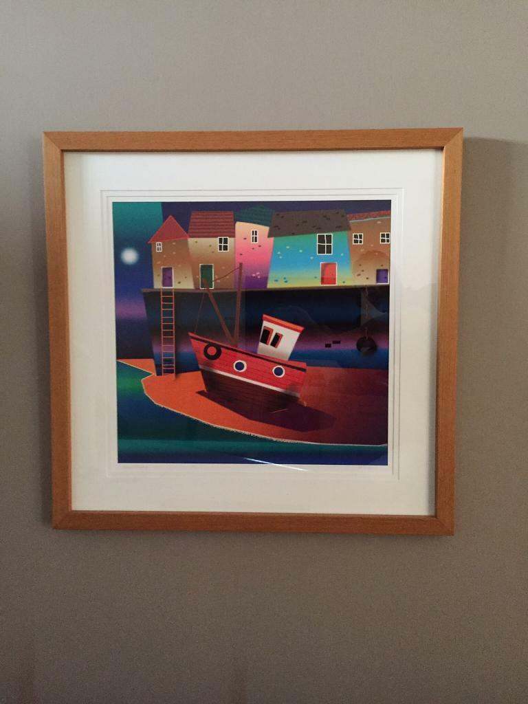 Artwork, Digital Print, Seaside, Rikki Oneill