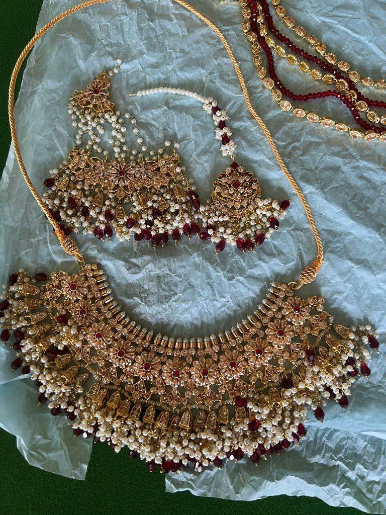 Asian Bridal Jewellery designer full set brand new 