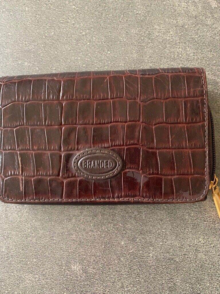 Brown Leather Purse/Wallet