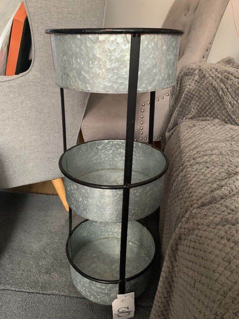 image for METAL PLANTER Stand 3 tier BRAND NEW