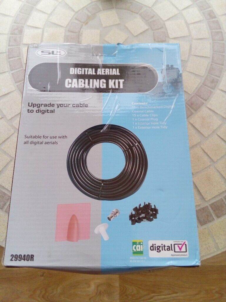 15 metre Digital aerial cabling kit