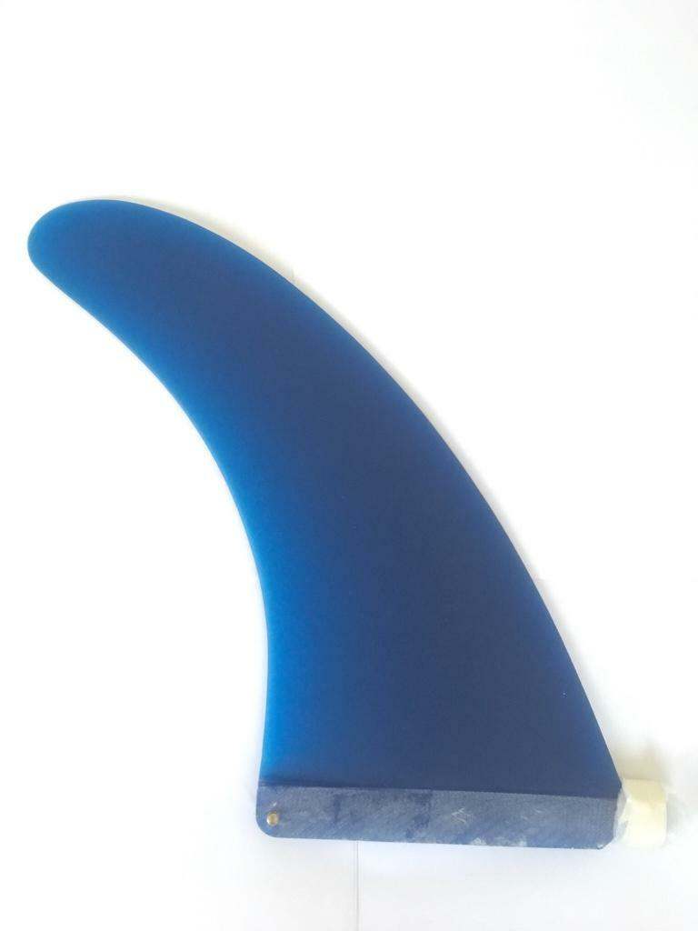 Surfboard Fiberglass Longboard Fin 8 Inch + Plate & Screw.SUP Mal