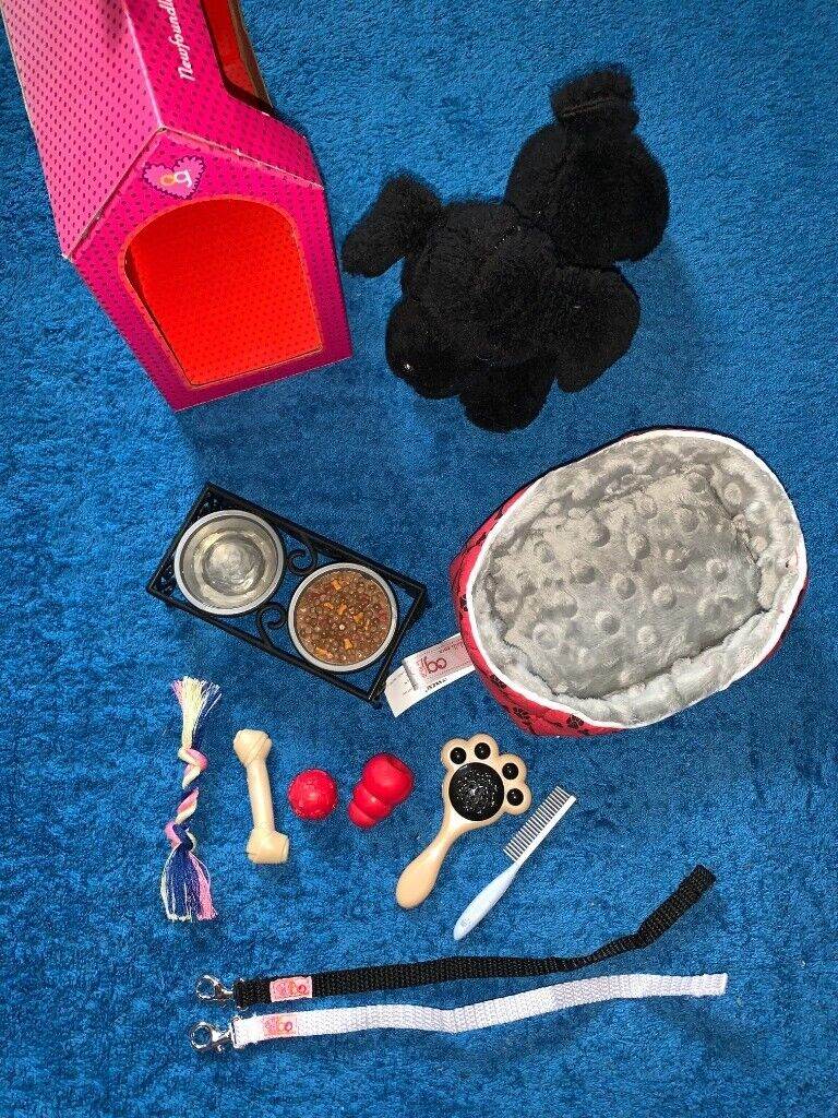 Our Generation Newfoundland Pup Poseable Dog & Pet Care Set IP1