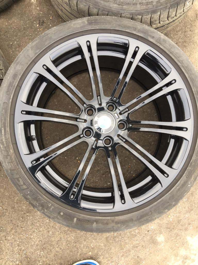 BMW E90 E92 E93 M3 19” Alloy Wheels in Gloss Black