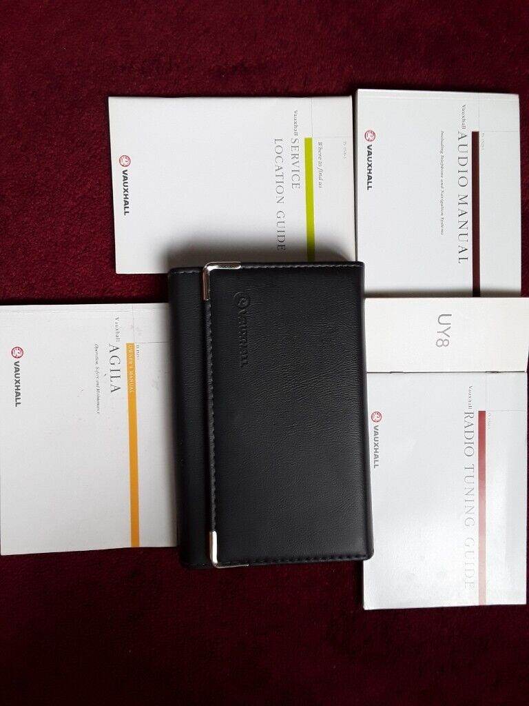 VAUXHALL AGILA OWNERS WALLET