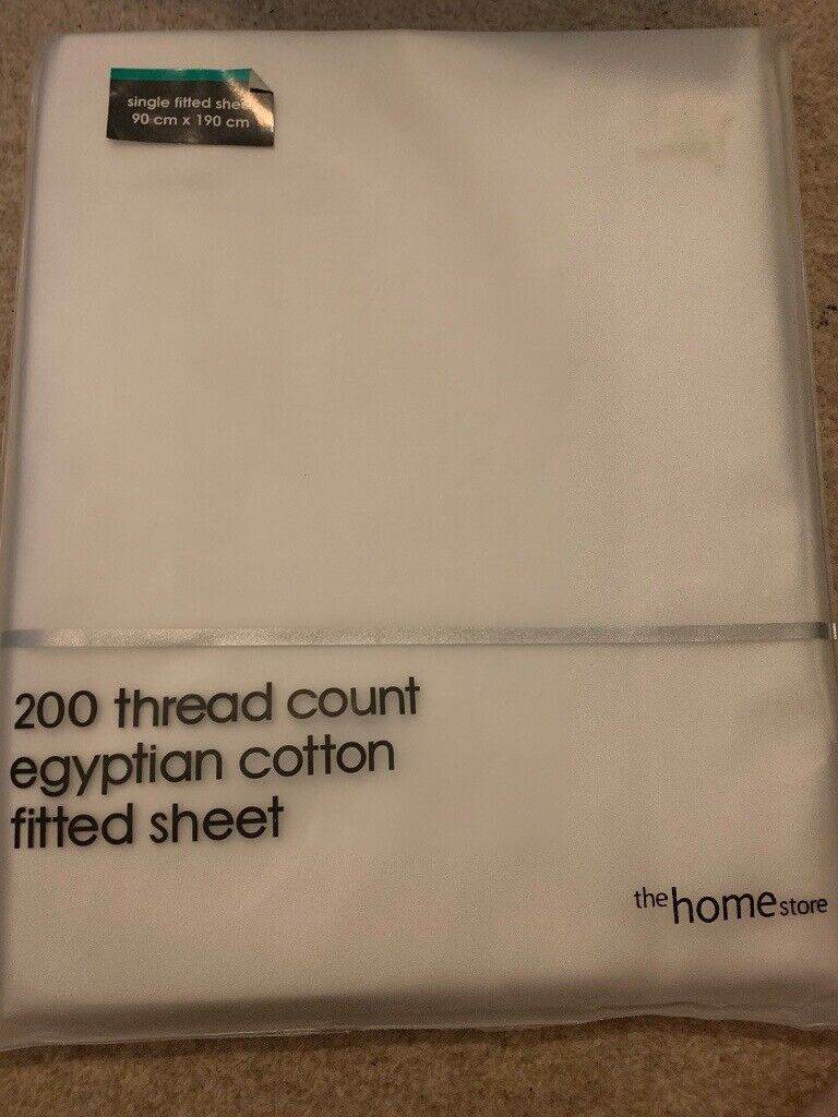 Luxury Egyptian cotton fitted sheet 