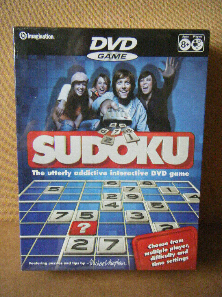 (Sudoku) DVD Game.  Imagination games 2006. Brand new and Sealed.