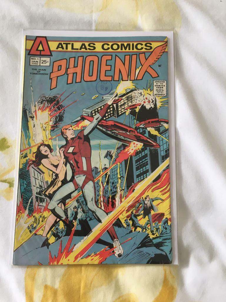 Phoenix #1 1975 Atlas Comics original 