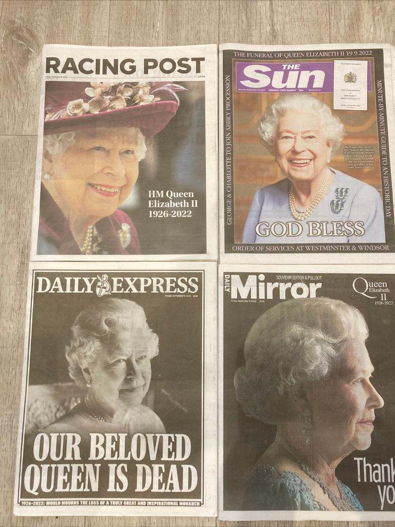 Queen- newspapers 