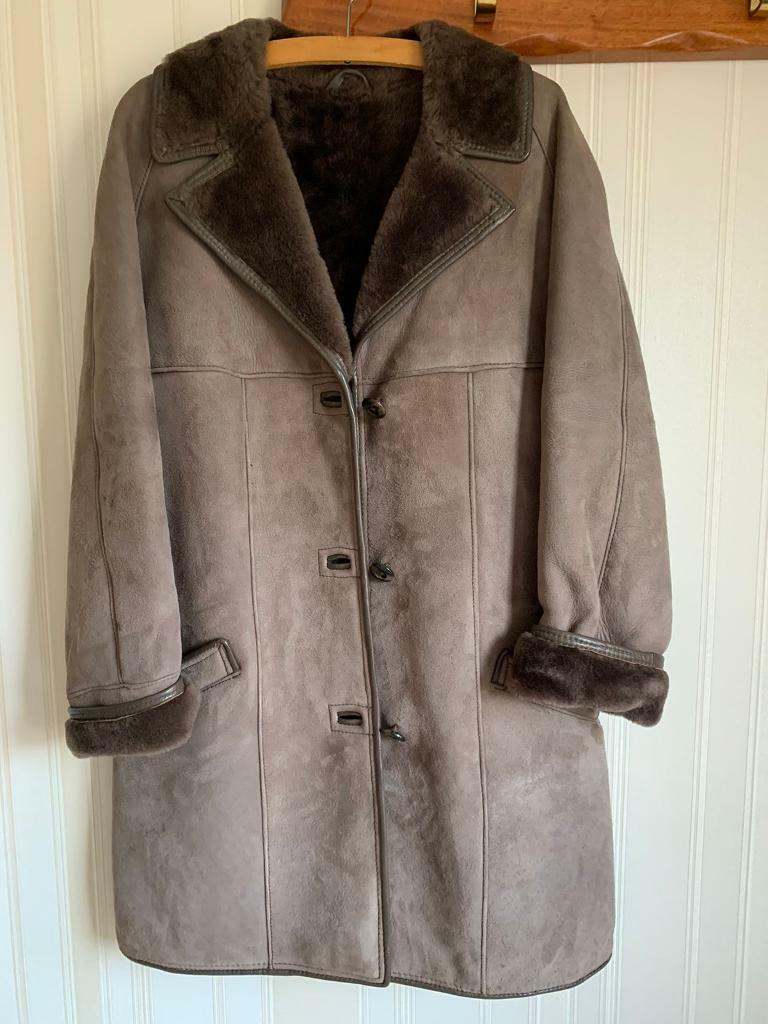 image for Vintage HeatTona sheepskin coat