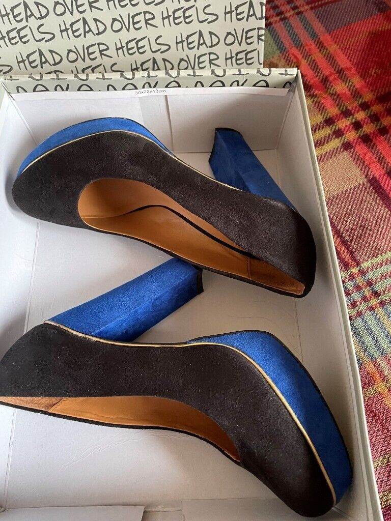 Ladies Suede Court shoes  Head Over Heels size 4 