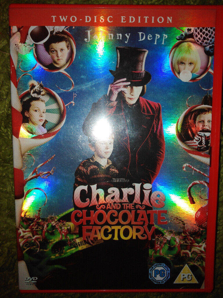 film fella-double disc dvd film,charlie and the choclate factory, 