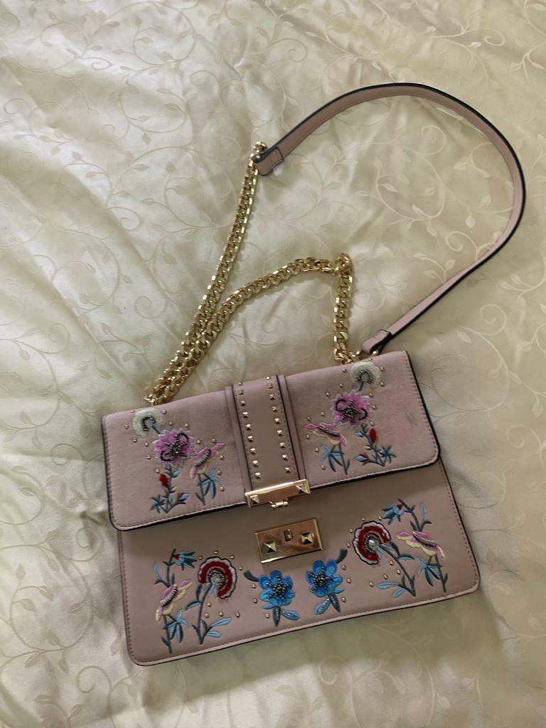 Nude top shop handbag 