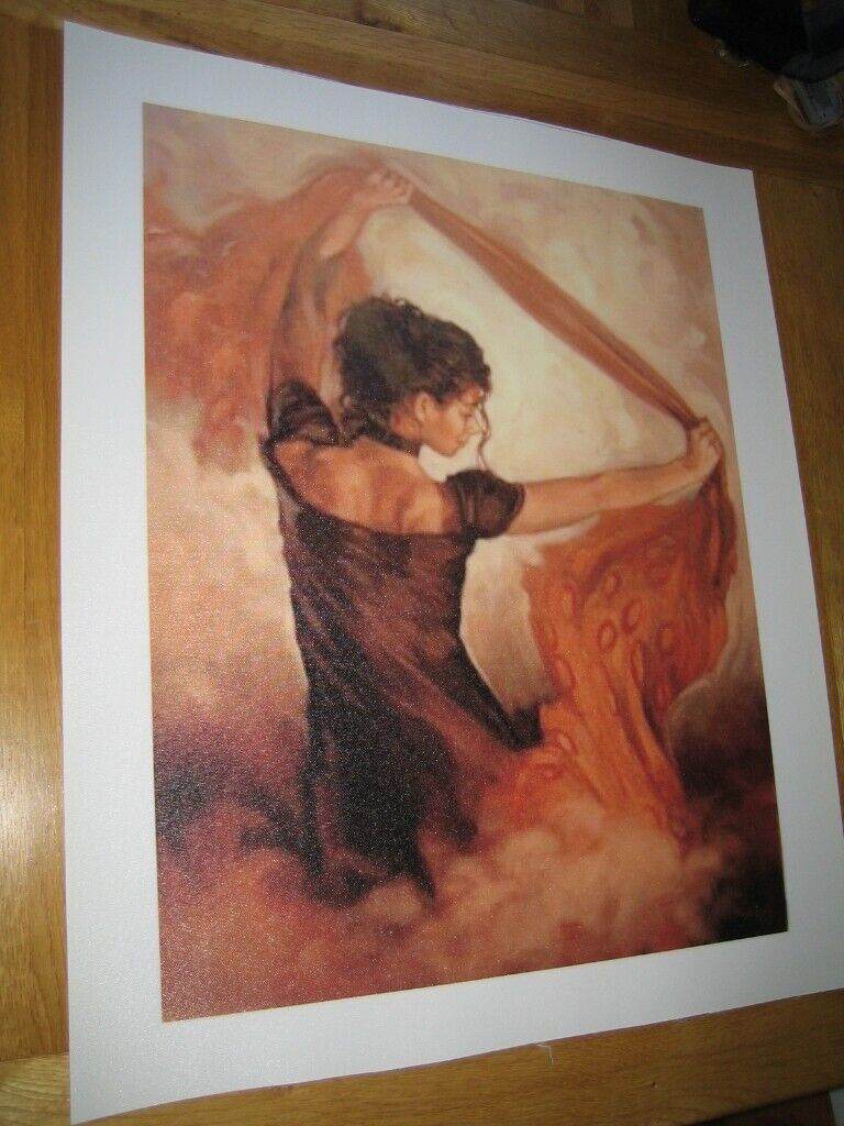 Mark Spain Canvas Print Unframed {40x50cm} approx.; Choice Of;
