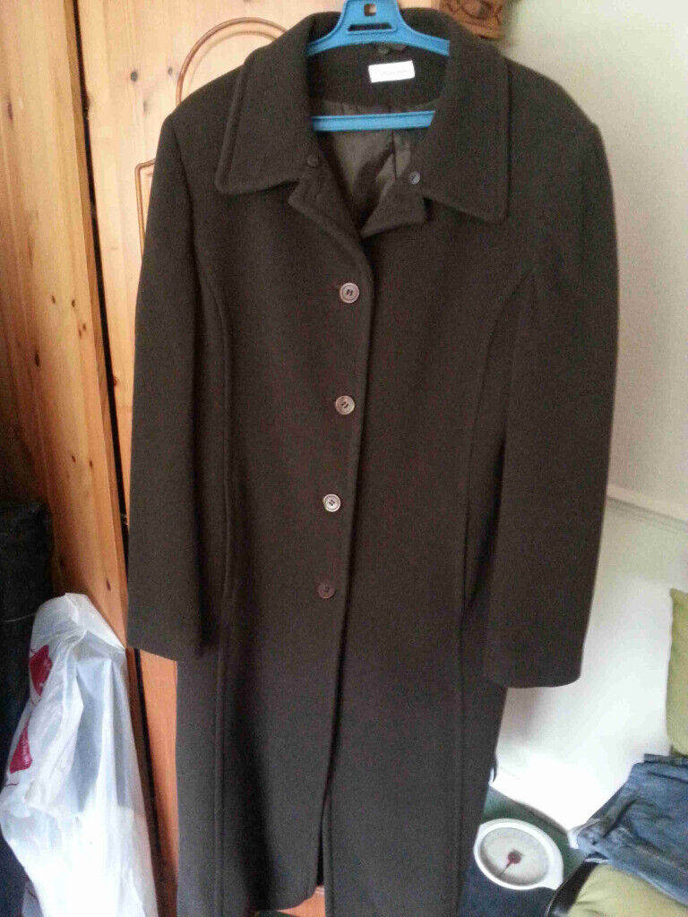 New Luxurious Ladies cashmere wool coat  uk size 16