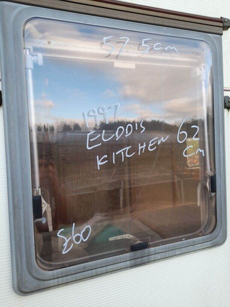 1997 elddis caravan kitchen window 