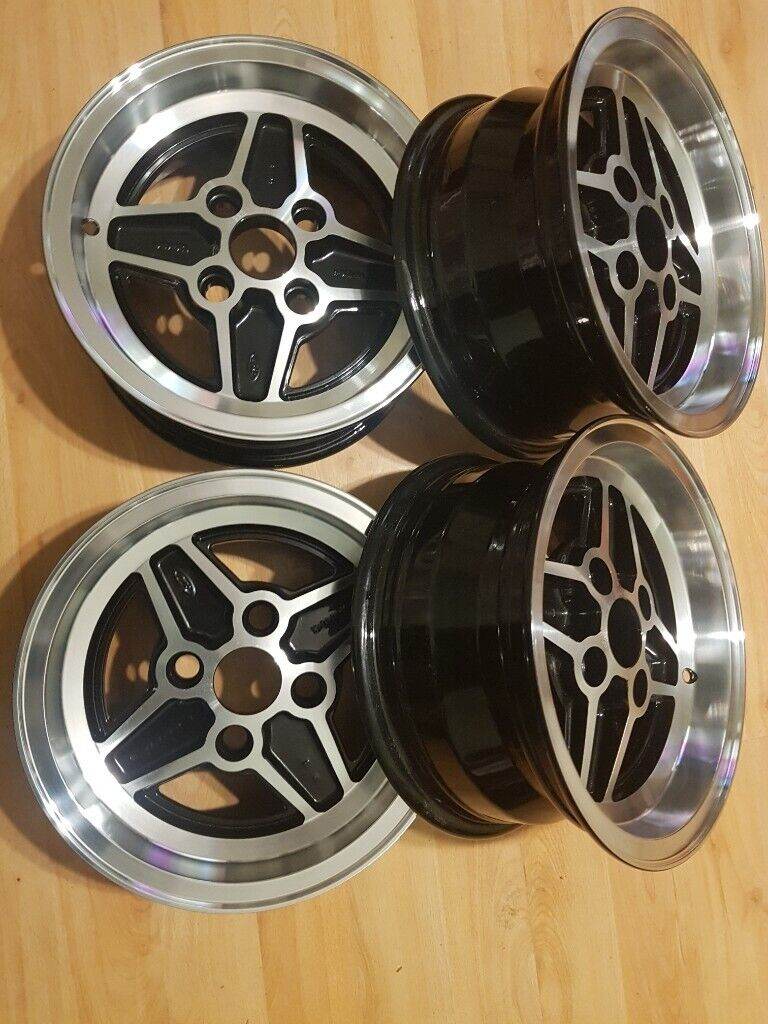 MK2 FORD CAPRI RS ALLOYS- DIAMOND CU