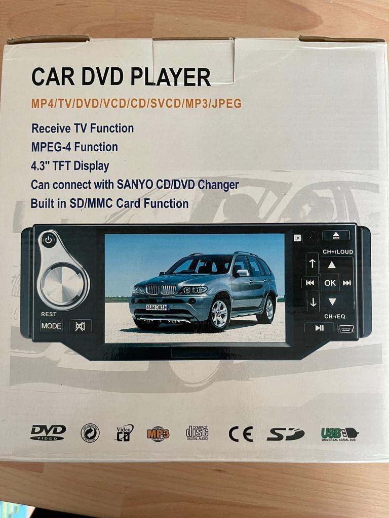 Car DVD player in excellent condition 