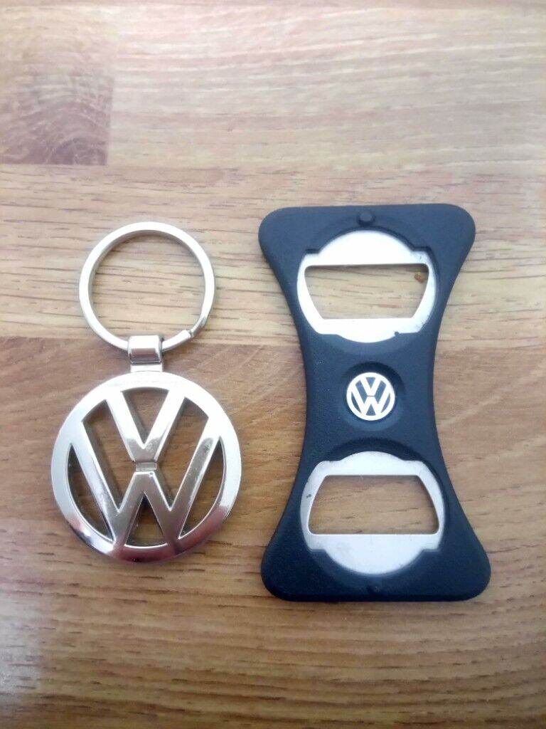 Genuine Volkswagen (VW) Keyring and Bottle Opener 