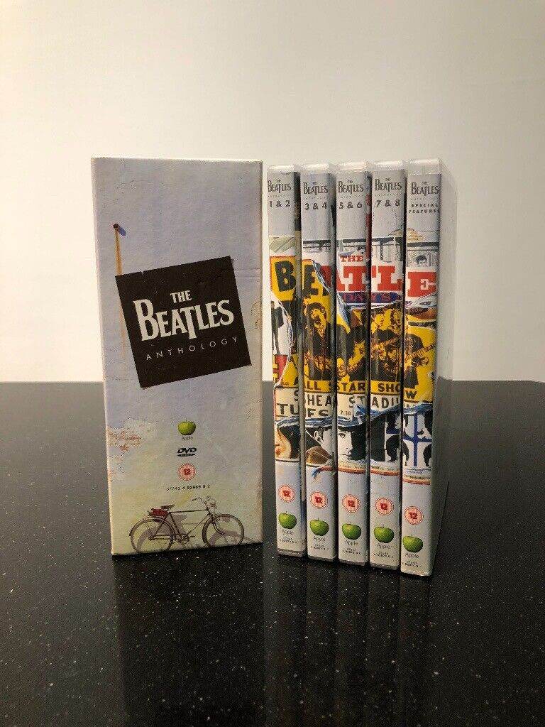 DVD - THE BEATLES ANTHOLOGY BOXSET (2003) - 5 Disc Set 