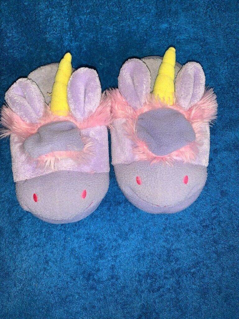 Unicorn Stompeez Slippers Size 10 IP1
