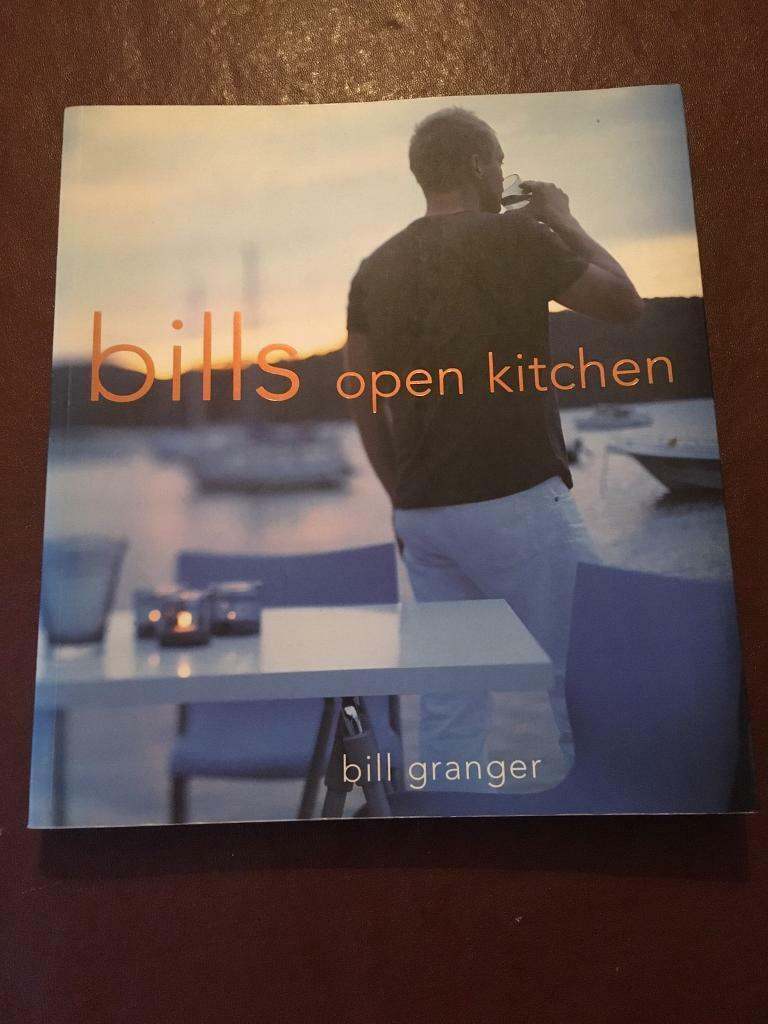 Bills open kitchen book
