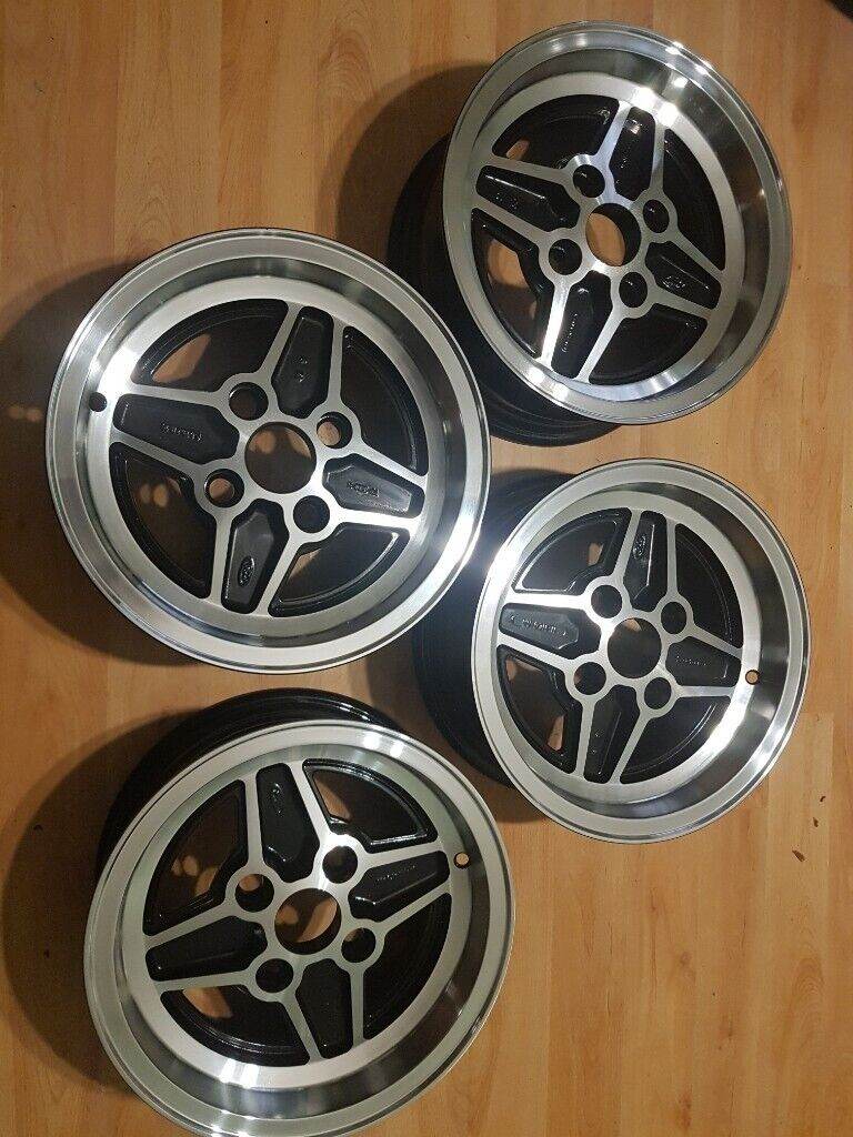 MK2 FORD CAPRI RS ALLOYS- DIAMOND CU