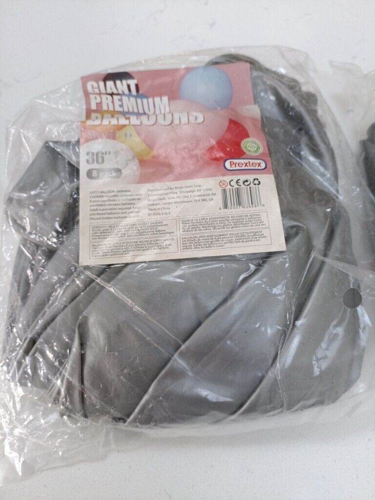 Giant Premium Party  Balloons. As New Pkt of 8 