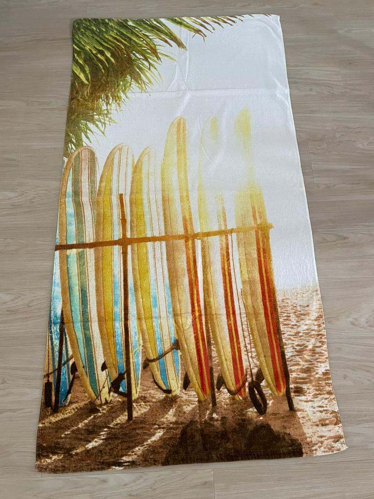 image for Surf Board design Beach Towel £2