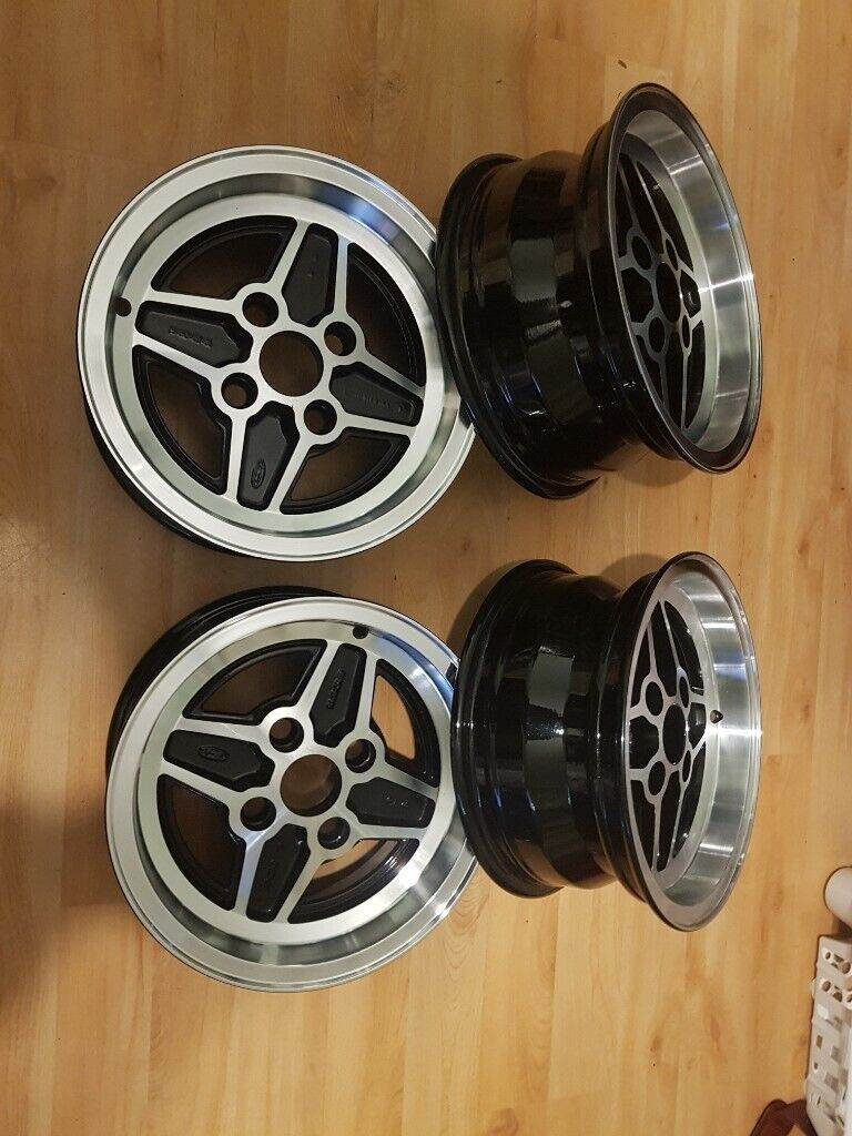 MK2 FORD CAPRI RS ALLOYS- DIAMOND CU