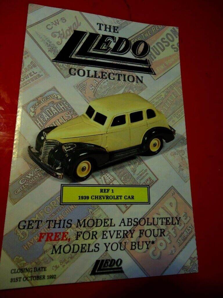 LLEDO collection DIECAST metal cars - MINT