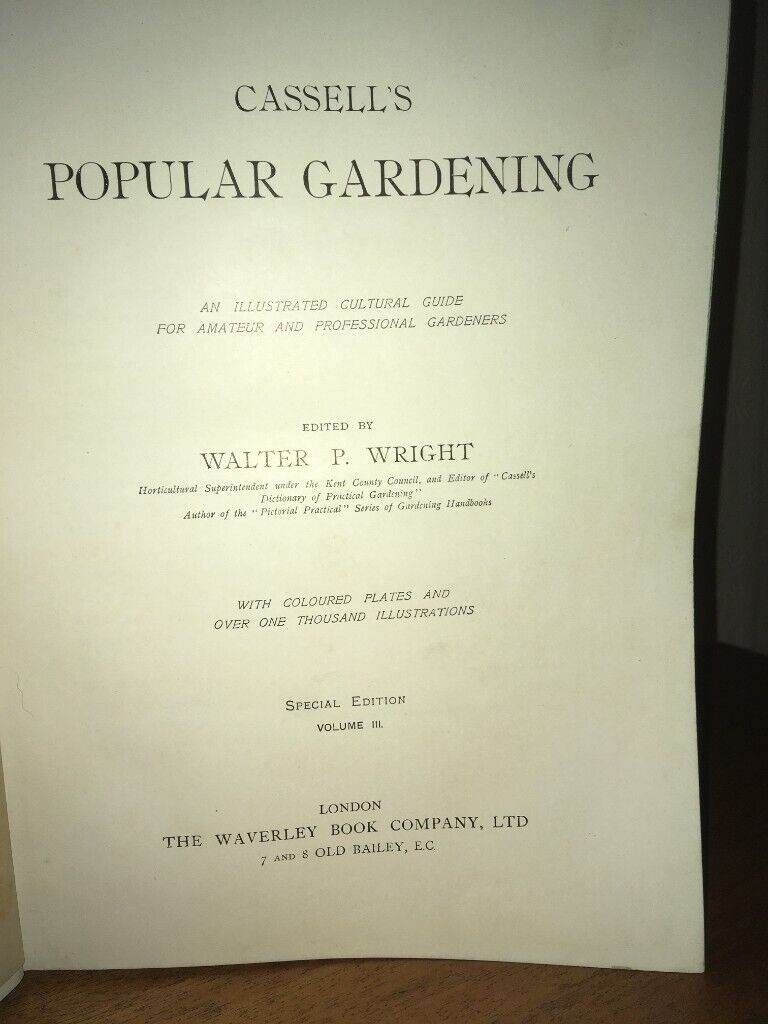 Cassell's  Popular Gardening Volume 3