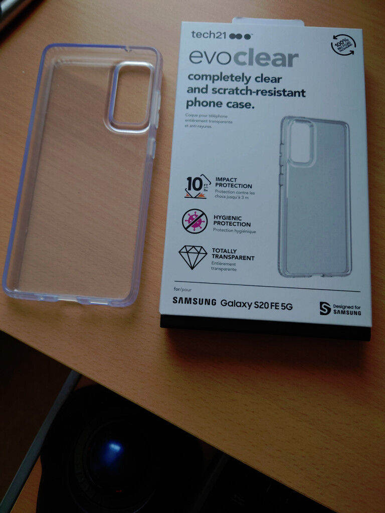 Tech21 evoclear protective case for Samsung S20 FE