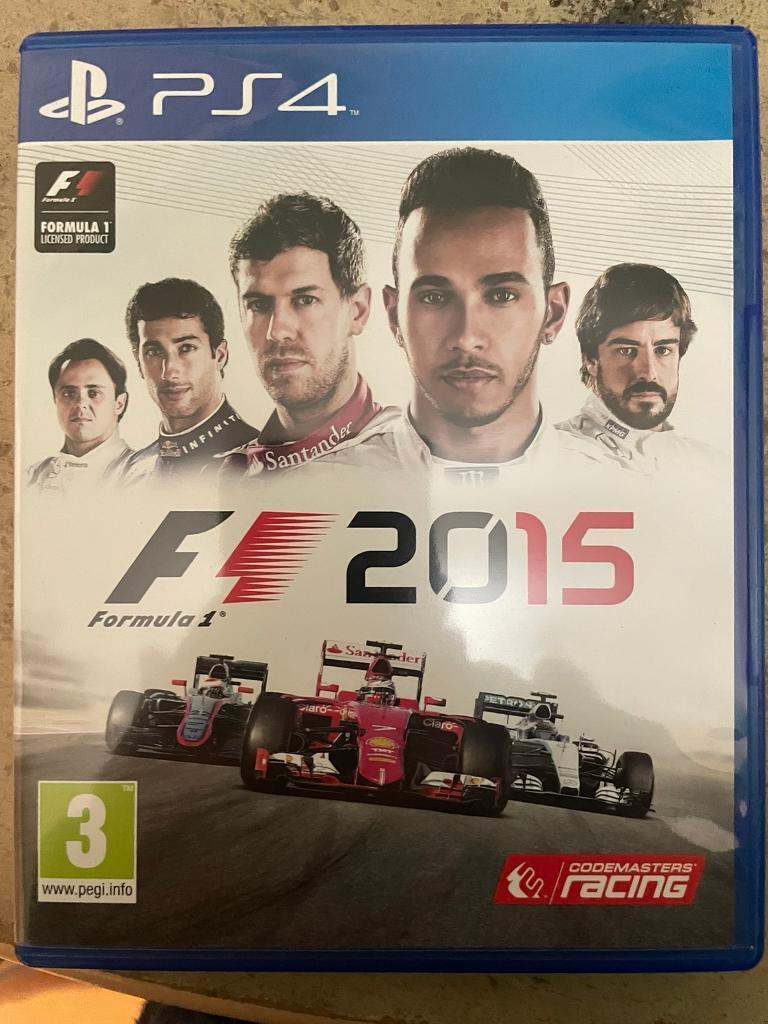 F1 2015 PS4 Brand New 