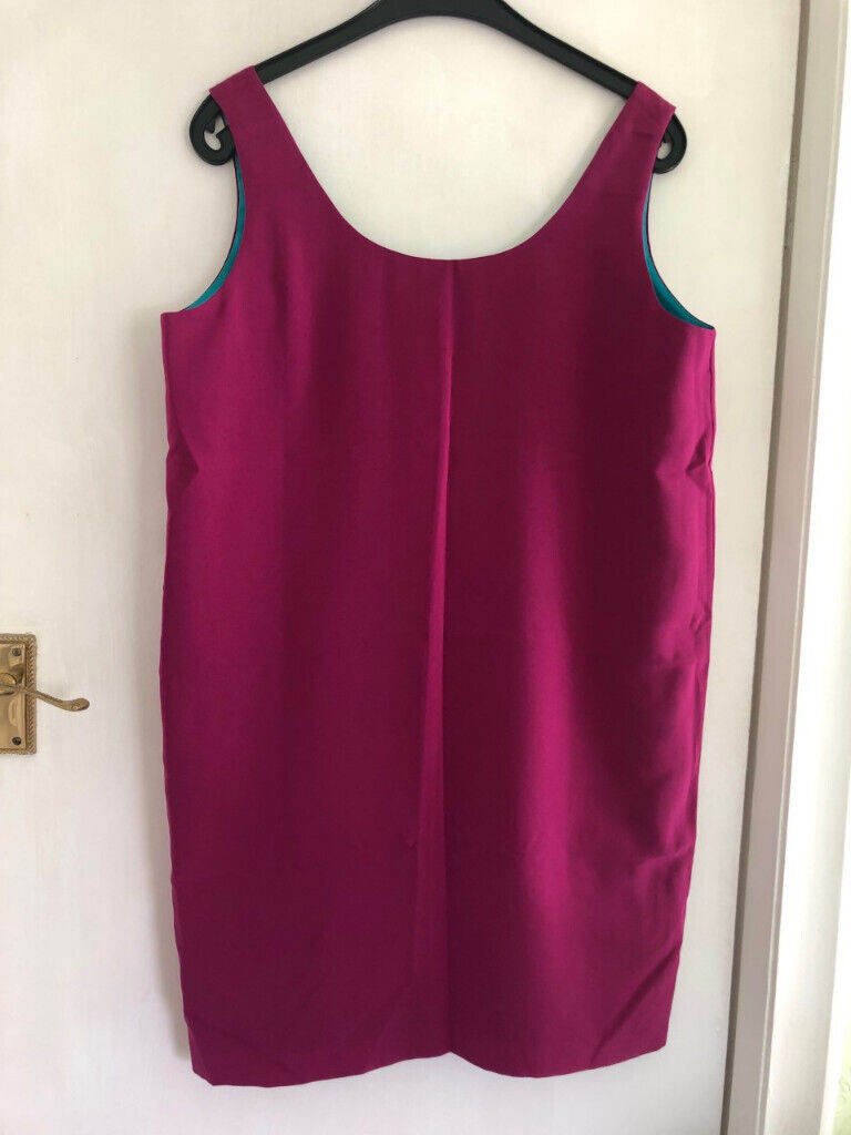 Sleeveless round neck dress by Next.  