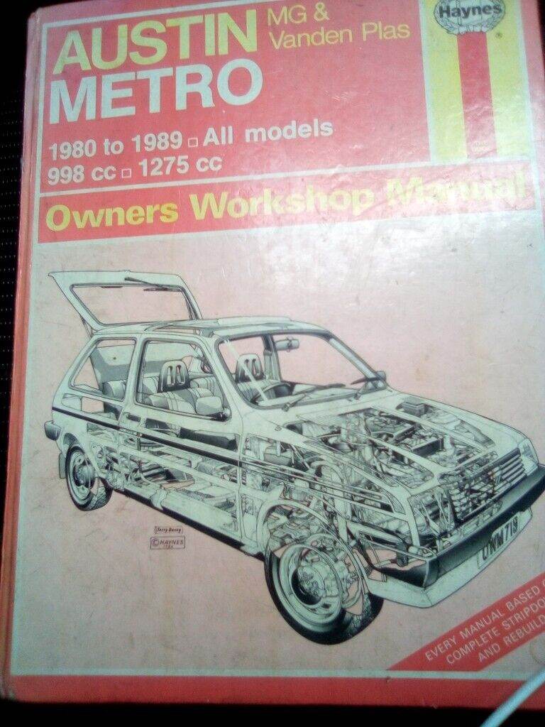 HAYNES AUSTIN WORKSHOP MANUAL 