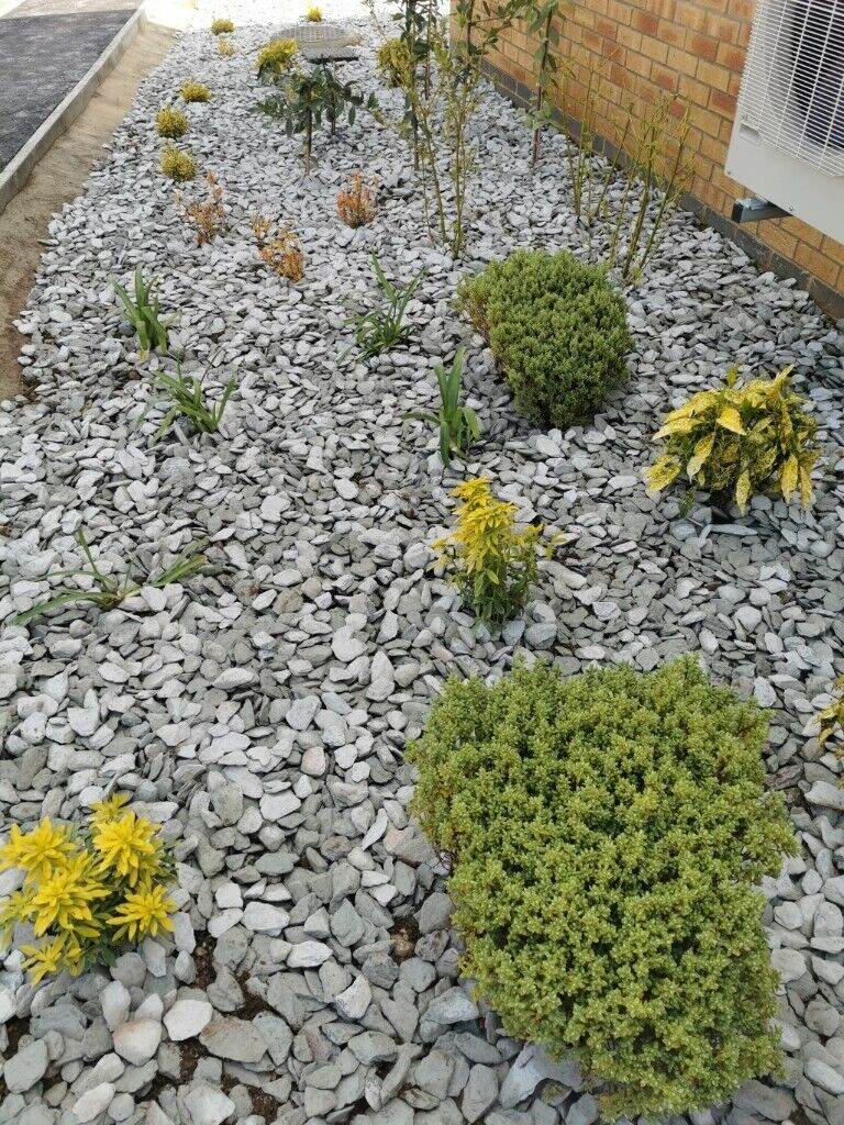 SLATE GREY CHIPPINGS 40mm, DECORATIVE AGGREGATE, DRIVEWAYS, PATHS, ALL QUANTITIES AVAILABLE