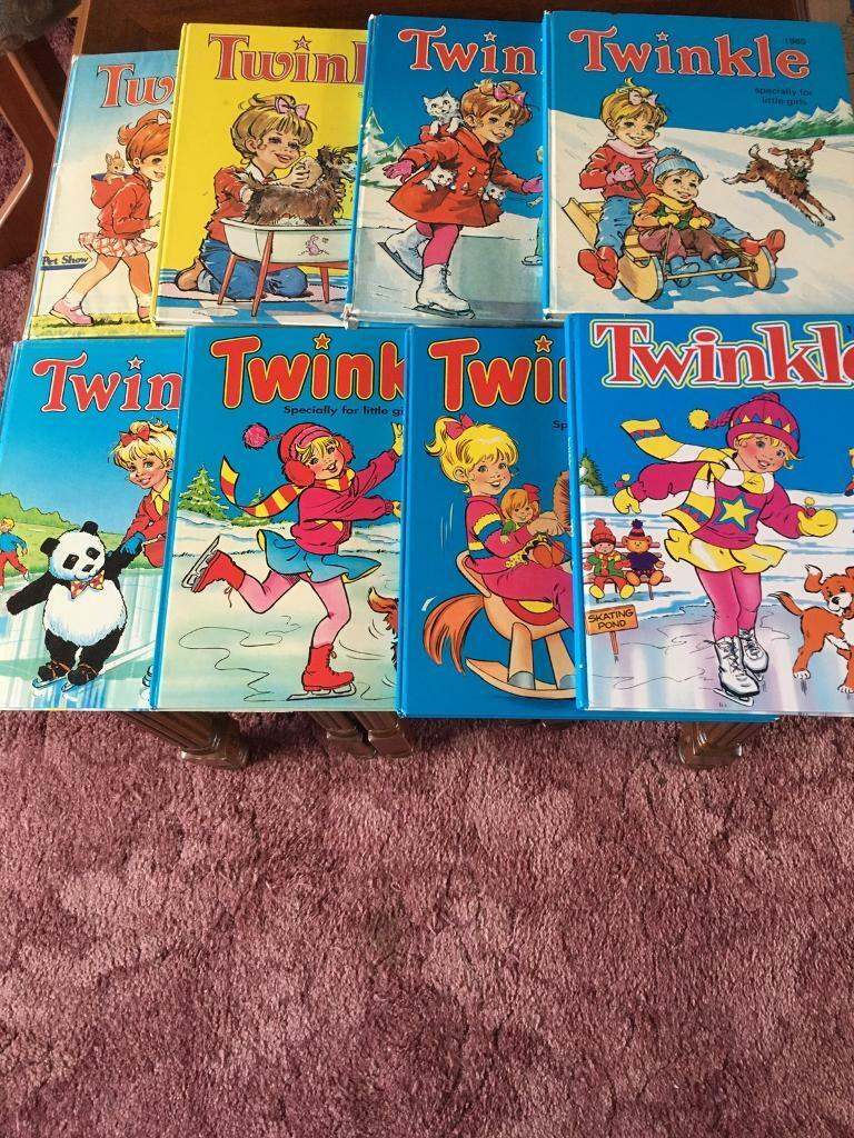 Twinkle Annuals (8) Vintage, Good condition for years. 