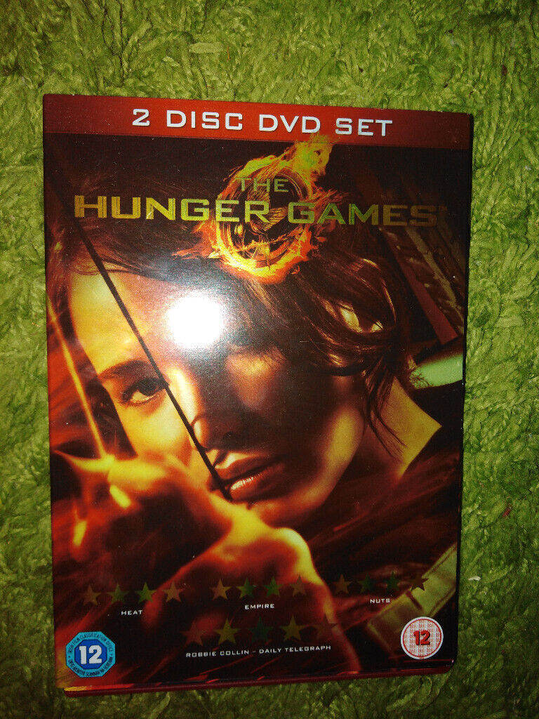 double disc dvd hunger games,in excellent condition