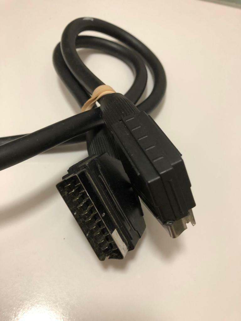 1.5 Metre 1.5M Scart Video/TV VCR DVD Cable Lead 21 Pin Fully Wired