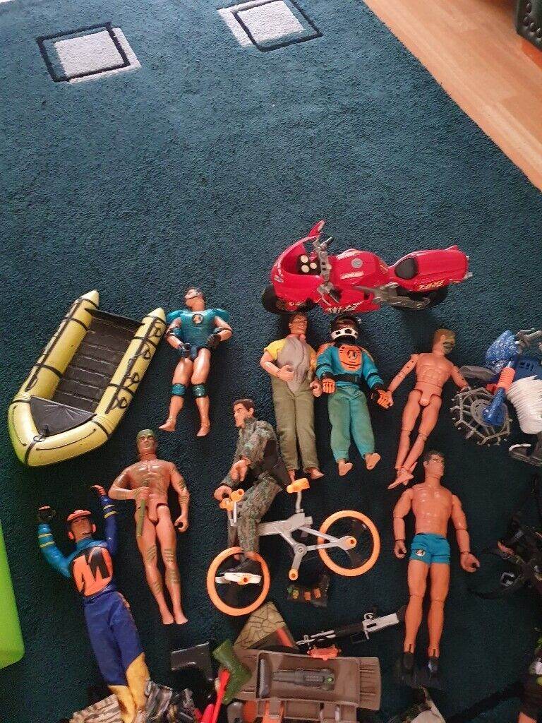 Vintage action man collection 