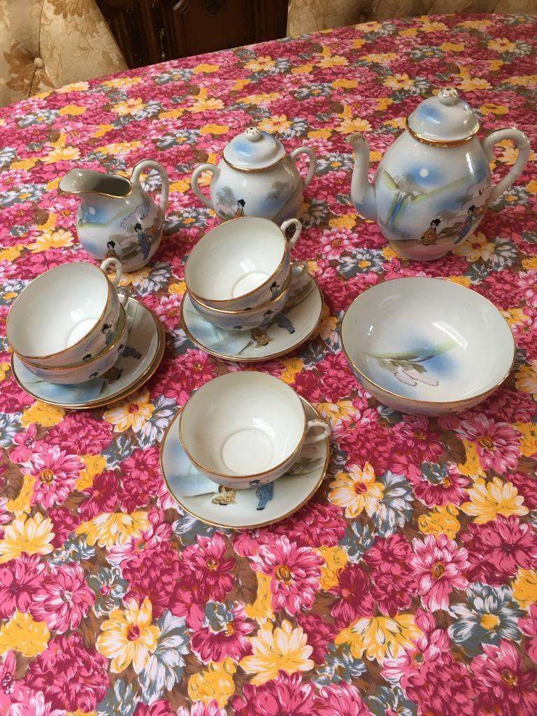 Japanese tea set