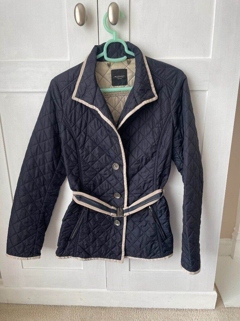 GENUINE  MAX MARA QUILTED JACKET SIZE UK 10 EUR 38 USED 